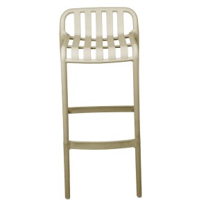 pak-326-000009-3 ΣΚΑΜΠΟ ΜΠΑΡ LAUDRE PAKOWORLD PP ΣΕ ΑΠΟΧΡΩΣΗ CAPPUCINO 56X36X87ΕΚ