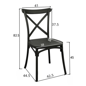 pak-326-000015-5 ΚΑΡΕΚΛΑ CROSSIE PAKOWORLD ΣΤΟΙΒΑΖΟΜΕΝΗ PP ΣΕ ΑΠΟΧΡΩΣΗ ΜΠΛΕ 38X46.5X82ΕΚ