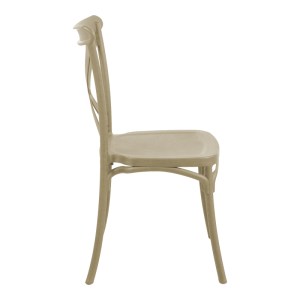 pak-326-000016-2 ΚΑΡΕΚΛΑ CROSSIE PAKOWORLD PP ΣΕ ΑΠΟΧΡΩΣΗ CAPPUCINO 38X46.5X82ΕΚ