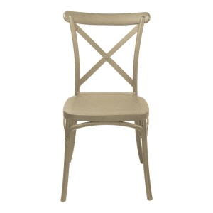 pak-326-000016-3 ΚΑΡΕΚΛΑ CROSSIE PAKOWORLD PP ΣΕ ΑΠΟΧΡΩΣΗ CAPPUCINO 38X46.5X82ΕΚ