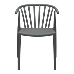 pak-326-000017-3 ΠΟΛΥΘΡΟΝΑ ZELMA PAKOWORLD PP ΣΕ ΑΝΘΡΑΚΙ ΑΠΟΧΡΩΣΗ 55X53X73ΕΚ