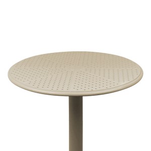 pak-326-000022-1 ΤΡΑΠΕΖΙ MERKON PAKOWORLD PP ΣΕ CAPPUCINO ΑΠΟΧΡΩΣΗ Φ60X75ΕΚ