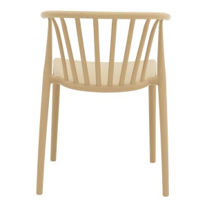 pak-326-000025-4 ΠΟΛΥΘΡΟΝΑ ZELMA PAKOWORLD PP ΣΕ CAPPUCINO ΑΠΟΧΡΩΣΗ 55X53X73ΕΚ