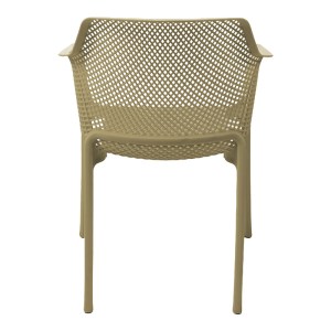 pak-326-000028-4 ΠΟΛΥΘΡΟΝΑ OVIEZ PAKOWORLD PP ΣΕ CAPPUCCINO ΑΠΟΧΡΩΣΗ 59X58X79ΕΚ
