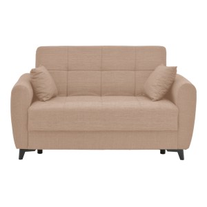 pak-328-000019-1 ΚΑΝΑΠΕΣ-ΚΡΕΒΑΤΙ ΜΕ ΑΠΟΘΗΚΕΥΤΙΚΟ ΧΩΡΟ ΔΙΘΕΣΙΟΣ LINCOLN PAKOWORLD ΜΠΕΖ ΥΦΑΣΜΑ 165X85X90ΕΚ