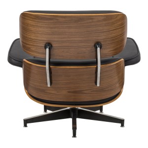 pak-332-000006-3 ΠΟΛΥΘΡΟΝΑ-ΥΠΟΠΟΔΙΟ RELAX JENNA PAKOWORLD ΜΑΥΡΟ PU- PLYWOOD ΚΑΡΥΔΙ-ΒΑΣΗ ΧΡΩΜΙΟΥ 82X92X82ΕΚ