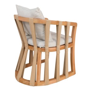 pak-333-000002-1 ΠΟΛΥΘΡΟΝΑ MORANI PAKOWORLD ΣΚΕΛΕΤΟΣ TEAK ΞΥΛΟ ΚΑΙ ΥΦΑΣΜΑ ΣΕ ΦΥΣΙΚΗ ΑΠΟΧΡΩΣΗ 61X66X75ΕΚ