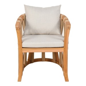 pak-333-000002-3 ΠΟΛΥΘΡΟΝΑ MORANI PAKOWORLD ΣΚΕΛΕΤΟΣ TEAK ΞΥΛΟ ΚΑΙ ΥΦΑΣΜΑ ΣΕ ΦΥΣΙΚΗ ΑΠΟΧΡΩΣΗ 61X66X75ΕΚ