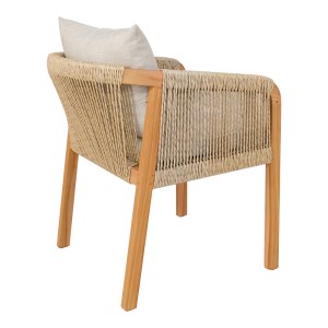 pak-333-000003-1 ΠΟΛΥΘΡΟΝΑ CLARIN PAKOWORLD ΣΚΕΛΕΤΟΣ TEAK ΞΥΛΟ ΚΑΙ PU ΣΕ ΦΥΣΙΚΗ ΑΠΟΧΡΩΣΗ 55X65X73ΕΚ