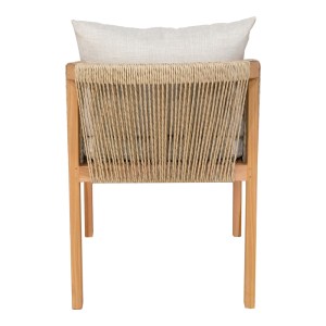 pak-333-000003-4 ΠΟΛΥΘΡΟΝΑ CLARIN PAKOWORLD ΣΚΕΛΕΤΟΣ TEAK ΞΥΛΟ ΚΑΙ PU ΣΕ ΦΥΣΙΚΗ ΑΠΟΧΡΩΣΗ 55X65X73ΕΚ