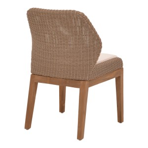 pak-334-000004-1 ΚΑΡΕΚΛΑ SWINTON PAKOWORLD ΣΚΕΛΕΤΟΣ ΑΛΟΥΜΙΝΙΟΥ ΜΕ TEAK ΠΟΔΙ ΣΕ ΦΥΣΙΚΗ ΑΠΟΧΡΩΣΗ ΚΑΙ ΚΡΕΜ ΥΦΑΣΜΑ 53X63X86ΕΚ