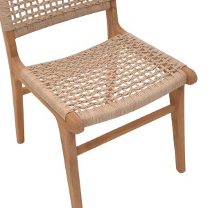 pak-334-000006-6 ΚΑΡΕΚΛΑ ROVER PAKOWORLD ΣΚΕΛΕΤΟΣ ΑΠΟ TEAK ΞΥΛΟ ΣΕ ΦΥΣΙΚΗ ΑΠΟΧΡΩΣΗ ΚΑΙ ΜΠΕΖ BAANA ΞΥΛΟ 50X60X86ΕΚ