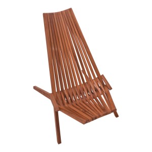 pak-335-000005-5 ΠΟΛΥΘΡΟΝΑ PHOENOX PAKOWORLD ΠΤΥΣΣΟΜΕΝΗ ΦΥΣΙΚΟ TEAK ΞΥΛΟ 101X63X80ΕΚ
