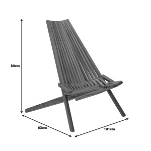 pak-335-000005-7 ΠΟΛΥΘΡΟΝΑ PHOENOX PAKOWORLD ΠΤΥΣΣΟΜΕΝΗ ΦΥΣΙΚΟ TEAK ΞΥΛΟ 101X63X80ΕΚ