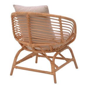pak-335-000011-1 ΠΟΛΥΘΡΟΝΑ CAXEN PAKOWORLD ΦΥΣΙΚΟ RATTAN-ΛΕΥΚΟ ΜΑΞΙΛΑΡΙ 72X63X75ΕΚ
