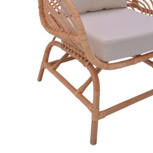 pak-335-000011-6 ΠΟΛΥΘΡΟΝΑ CAXEN PAKOWORLD ΦΥΣΙΚΟ RATTAN-ΛΕΥΚΟ ΜΑΞΙΛΑΡΙ 72X63X75ΕΚ