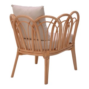 pak-335-000012-1 ΠΟΛΥΘΡΟΝΑ TANIA PAKOWORLD ΦΥΣΙΚΟ RATTAN-ΛΕΥΚΟ ΜΑΞΙΛΑΡΙ 76X76X76ΕΚ