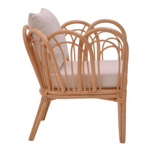 pak-335-000012-2 ΠΟΛΥΘΡΟΝΑ TANIA PAKOWORLD ΦΥΣΙΚΟ RATTAN-ΛΕΥΚΟ ΜΑΞΙΛΑΡΙ 76X76X76ΕΚ