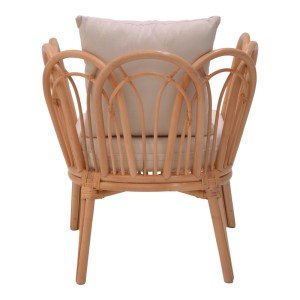 pak-335-000012-4 ΠΟΛΥΘΡΟΝΑ TANIA PAKOWORLD ΦΥΣΙΚΟ RATTAN-ΛΕΥΚΟ ΜΑΞΙΛΑΡΙ 76X76X76ΕΚ
