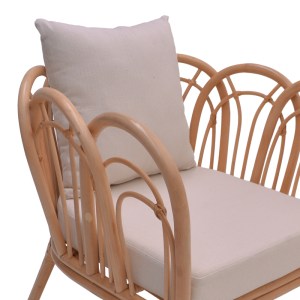 pak-335-000012-5 ΠΟΛΥΘΡΟΝΑ TANIA PAKOWORLD ΦΥΣΙΚΟ RATTAN-ΛΕΥΚΟ ΜΑΞΙΛΑΡΙ 76X76X76ΕΚ