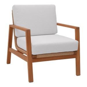 pak-335-000020-2 ΣΑΛΟΝΙ DOUMAIN PAKOWORLD ΣΕΤ 4 ΤΕΜΑΧΙΩΝ ΦΥΣΙΚΟ TEAK ΞΥΛΟ-ΛΕΥΚΟ ΜΑΞΙΛΑΡΙ-ΦΥΣΙΚΟ ΡΑΤΤΑΝ