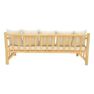 pak-335-000021-3 ΚΑΝΑΠΕΣ ROZIANA PAKOWORLD ΦΥΣΙΚΟ TEAK ΞΥΛΟ 210X100X80ΕΚ