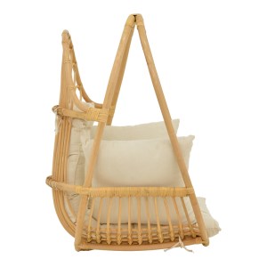 pak-335-000022-2 ΚΡΕΜΑΣΤΗ ΚΟΥΝΙΑ JORG PAKOWORLD ΦΥΣΙΚΟ RATTAN-ΚΡΕΜ ΜΑΞΙΛΑΡΙ 80X59X105ΕΚ