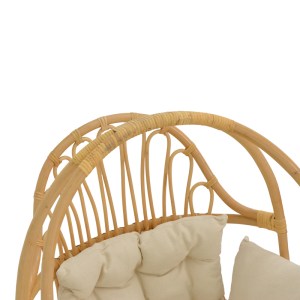 pak-335-000022-4 ΚΡΕΜΑΣΤΗ ΚΟΥΝΙΑ JORG PAKOWORLD ΦΥΣΙΚΟ RATTAN-ΚΡΕΜ ΜΑΞΙΛΑΡΙ 80X59X105ΕΚ