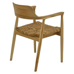 pak-336-000006-1 ΠΟΛΥΘΡΟΝΑ DENVERONE PAKOWORLD ΦΥΣΙΚΟ TEAK ΞΥΛΟ-BANANA ΣΧΟΙΝΙ 57X54X79ΕΚ