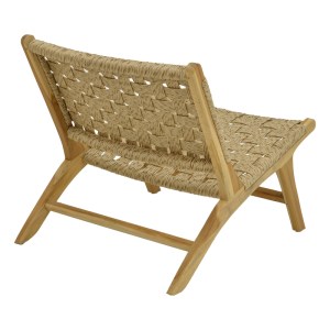 pak-336-000011-1 ΚΑΡΕΚΛΑ FOLDERE PAKOWORLD ΦΥΣΙΚΟ TEAK ΞΥΛΟ-ΣΧΟΙΝΙ 65X78X68ΕΚ
