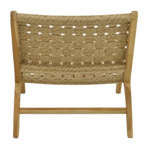 pak-336-000011-4 ΚΑΡΕΚΛΑ FOLDERE PAKOWORLD ΦΥΣΙΚΟ TEAK ΞΥΛΟ-ΣΧΟΙΝΙ 65X78X68ΕΚ