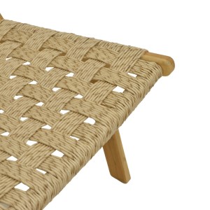 pak-336-000011-5 ΚΑΡΕΚΛΑ FOLDERE PAKOWORLD ΦΥΣΙΚΟ TEAK ΞΥΛΟ-ΣΧΟΙΝΙ 65X78X68ΕΚ