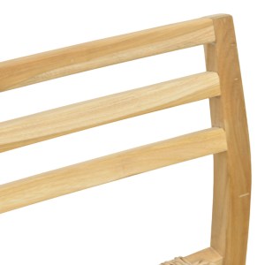 pak-336-000033-6 ΚΑΡΕΚΛΑ TUGA PAKOWORLD ΣΚΕΛΕΤΟΣ TEAK ΞΥΛΟ-PE ΣΧΟΙΝΙ ΣΕ ΦΥΣΙΚΗ ΑΠΟΧΡΩΣΗ 50X58X86ΕΚ