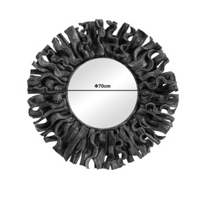 pak-337-000030-1 ΚΑΘΡΕΠΤΗΣ ADREZ INART ΞΥΛΟ LIANA ΣΕ ΦΥΣΙΚΗ ΑΠΟΧΡΩΣΗ Φ70X8ΕΚ