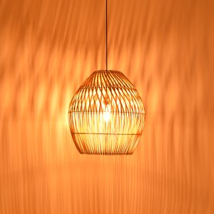 pak-337-000038-1 ΦΩΤΙΣΤΙΚΟ ΟΡΟΦΗΣ IRDEN INART RATTAN ΣΕ ΦΥΣΙΚΗ ΑΠΟΧΡΩΣΗ Φ50X40ΕΚ