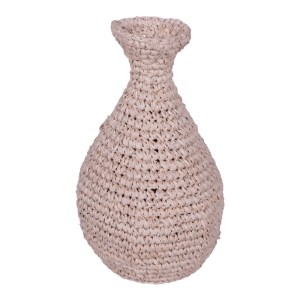 pak-337-000043 ΒΑΖΟ SANNERY I INART SISAL ΣΕ ΦΥΣΙΚΗ ΑΠΟΧΡΩΣΗ Φ20X32ΕΚ
