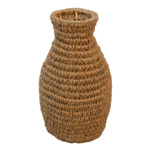 pak-337-000044 ΒΑΖΟ AGELEN INART SISAL ΣΕ ΦΥΣΙΚΗ ΑΠΟΧΡΩΣΗ Φ30X55ΕΚ