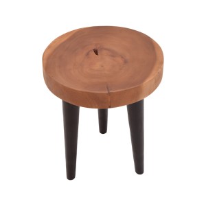 pak-338-000004-1 ΒΟΗΘΗΤΙΚΟ ΤΡΑΠΕΖΙ LABOUS PAKOWORLD SUAR ΞΥΛΟ ΣΕ ΦΥΣΙΚΗ-ΜΑΥΡΗ ΑΠΟΧΡΩΣΗ Φ35X45ΕΚ