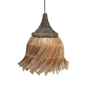 pak-339-000004 ΦΩΤΙΣΤΙΚΟ ΟΡΟΦΗΣ ARUPADE INART ABACA ΞΥΛΟ ΣΕ ΦΥΣΙΚΟ ΧΡΩΜΑ Φ35X50ΕΚ