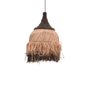 pak-339-000005 ΦΩΤΙΣΤΙΚΟ ΟΡΟΦΗΣ KENTEL INART SISAL ΣΕ ΦΥΣΙΚΟ-ΜΑΥΡΟ ΧΡΩΜΑ Φ35X50ΕΚ