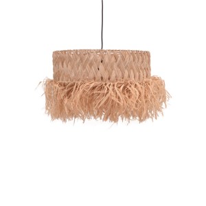 pak-339-000015 ΦΩΤΙΣΤΙΚΟ ΟΡΟΦΗΣ ANNHELE INART SISAL ΣΕ ΦΥΣΙΚΟ ΧΡΩΜΑ Φ50X35ΕΚ