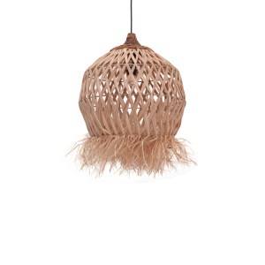 pak-339-000021 ΦΩΤΙΣΤΙΚΟ ΟΡΟΦΗΣ MARJIONE INART SISAL ΣΕ ΦΥΣΙΚΟ ΧΡΩΜΑ Φ45X55ΕΚ