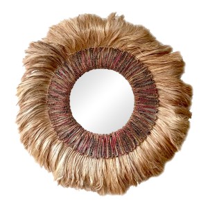 pak-339-000032 ΚΑΘΡΕΠΤΗΣ JAKRENE INART ABACA ΣΕ ΦΥΣΙΚΟ ΧΡΩΜΑ Φ110X10ΕΚ
