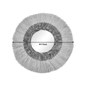 pak-339-000034-1 ΚΑΘΡΕΠΤΗΣ PARANOME INART SISAL ΚΑΙ ABACA ΣΕ ΦΥΣΙΚΟ ΧΡΩΜΑ Φ115X4ΕΚ
