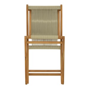 pak-340-000002-7 ΚΑΡΕΚΛΑ BANOU PAKOWORLD TEAK ΞΥΛΟ ΚΑΙ ΣΧΟΙΝΙ ΣΕ ΦΥΣΙΚΗ ΑΠΟΧΡΩΣΗ 51.5X58X88ΕΚ
