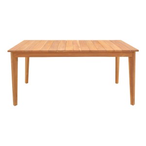 pak-340-000004-1 ΤΡΑΠΕΖΙ ORY PAKOWORLD TEAK ΞΥΛΟ ΣΕ ΦΥΣΙΚΗ ΑΠΟΧΡΩΣΗ 160X80X75ΕΚ