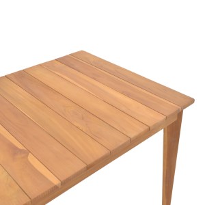 pak-340-000004-3 ΤΡΑΠΕΖΙ ORY PAKOWORLD TEAK ΞΥΛΟ ΣΕ ΦΥΣΙΚΗ ΑΠΟΧΡΩΣΗ 160X80X75ΕΚ