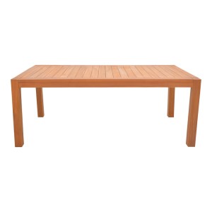 pak-340-000007-1 ΤΡΑΠΕΖΙ VOCALY PAKOWORLD TEAK ΞΥΛΟ ΣΕ ΦΥΣΙΚΗ ΑΠΟΧΡΩΣΗ 200X100X75ΕΚ