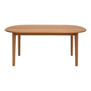 pak-340-000009-3 ΤΡΑΠΕΖΙ SKYL PAKOWORLD TEAK ΞΥΛΟ ΣΕ ΦΥΣΙΚΗ ΑΠΟΧΡΩΣΗ 190X90X75ΕΚ