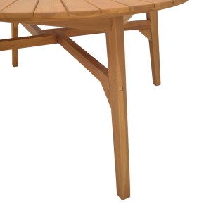 pak-340-000010-3 ΤΡΑΠΕΖΙ COLEN PAKOWORLD TEAK ΞΥΛΟ ΣΕ ΦΥΣΙΚΗ ΑΠΟΧΡΩΣΗ Φ150X75ΕΚ